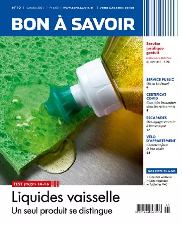 Bon à Savoir N°10 – Octobre 2021  [Magazines]