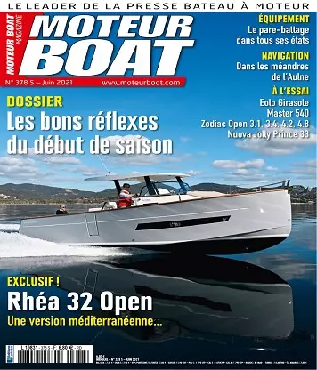 Moteur Boat N°378 – Juin 2021  [Magazines]