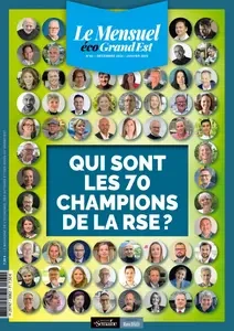 Le Mensuel Grand Est N.62 - Décembre 2024 - Janvier 2025  [Magazines]