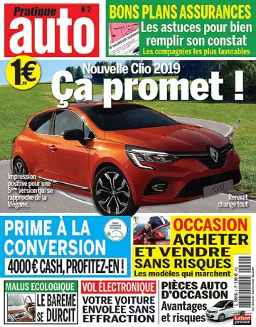 Pratique Auto N°2 – Mars-Avril 2019  [Magazines]