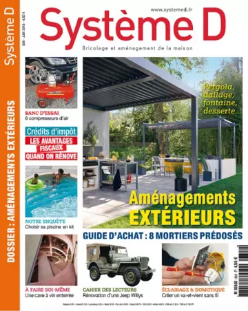 Système D N°809 – Aménagements Extérieurs  [Magazines]