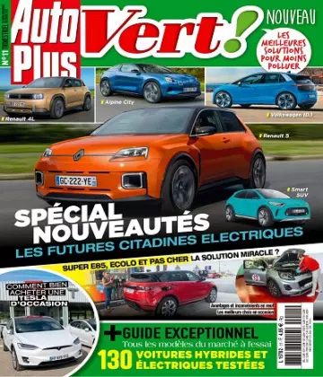 Auto Plus Vert N°11 – Octobre-Décembre 2021  [Magazines]