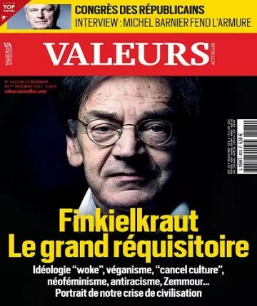 Valeurs Actuelles N°4435 Du 25 Novembre 2021  [Magazines]