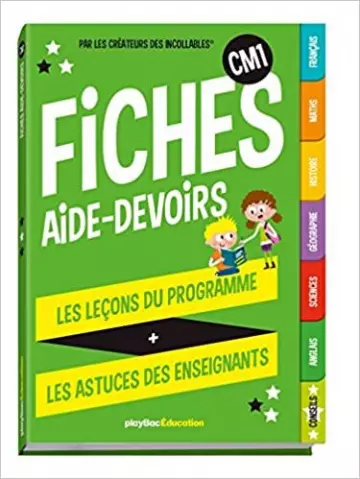 Mes fiches aide-devoirs - CM1  [Livres]