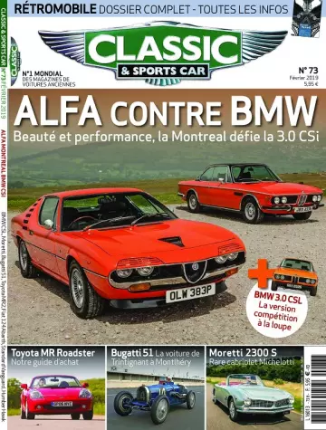 Classic et Sports Car N°73 – Février 2019  [Magazines]