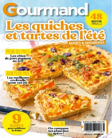 Gourmand N°494 – Juillet 2023  [Magazines]