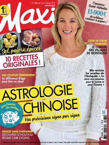 Maxi N°1684 Du 4 au 10 Février 2019  [Magazines]