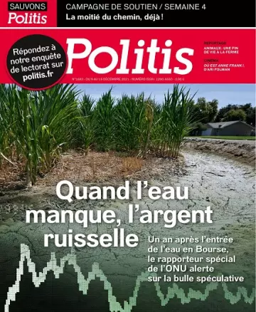 Politis N°1683 Du 9 au 15 Décembre 2021  [Magazines]