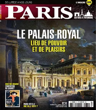 Paris De Lutèce à Nos Jours N°31 – Décembre 2020-Février 2021  [Magazines]