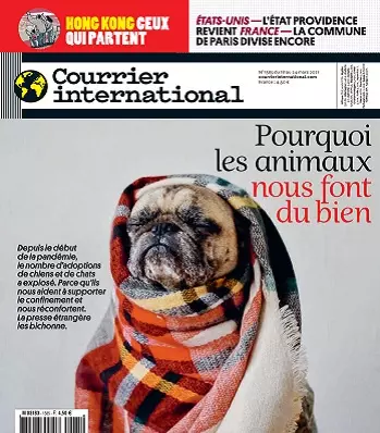 Courrier International N°1585 Du 18 Mars 2021  [Magazines]