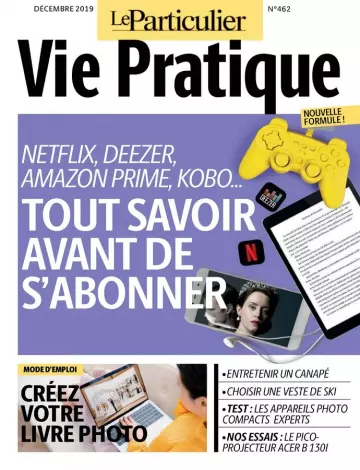 Le Particulier Vie Pratique - Décembre 2019  [Magazines]