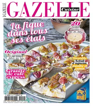 Gazelle Cuisine Hors Série N°2 – Spécial Figues 2022  [Magazines]