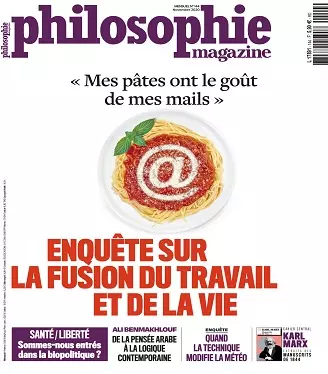 Philosophie Magazine N°144 – Novembre 2020  [Magazines]