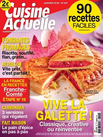 Cuisine Actuelle N°301 – Vive La Galette !  [Magazines]