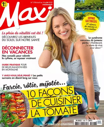 Maxi France N°1706 Du 8 Juillet 2019  [Magazines]