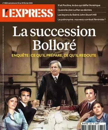 L’Express N°3684 Du 10 au 16 Février 2022  [Magazines]