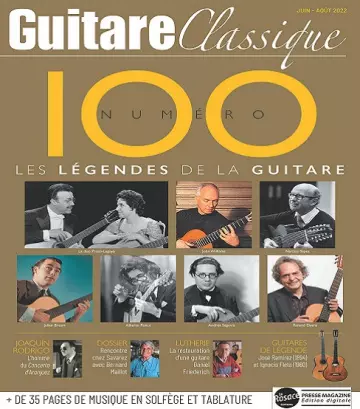 Guitare Classique N°100 – Juin-Août 2022  [Magazines]