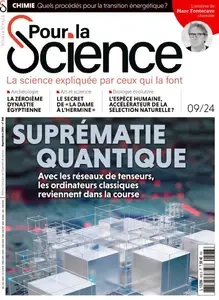 Pour la Science - Septembre 2024  [Magazines]