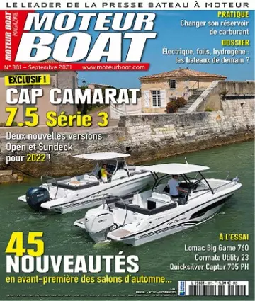 Moteur Boat N°381 – Septembre 2021  [Magazines]