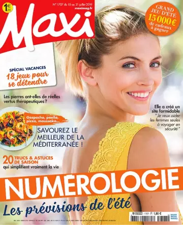 Maxi N°1707 Du 15 au 21 Juillet 2019  [Magazines]