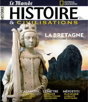 Le Monde Histoire et Civilisations N°74 – Juillet-Août 2021  [Magazines]