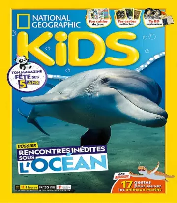 National Geographic Kids N°55 – Mars 2022  [Magazines]