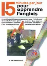 15 minutes par jour pour apprendre l’anglais  [Livres]