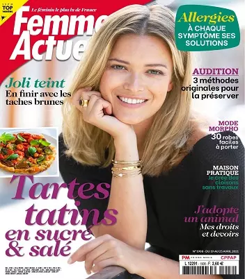 Femme Actuelle N°1908 Du 19 au 25 Avril 2021  [Magazines]