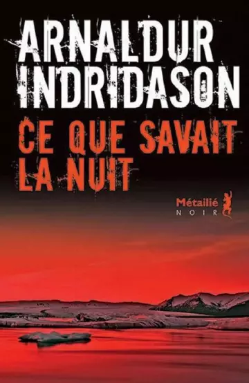 Ce que savait la nuit - Arnaldur Indridason  [Livres]