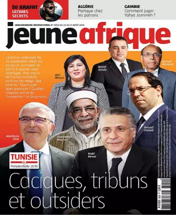 Jeune Afrique N°3059 Du 25 au 31 Août 2019  [Magazines]