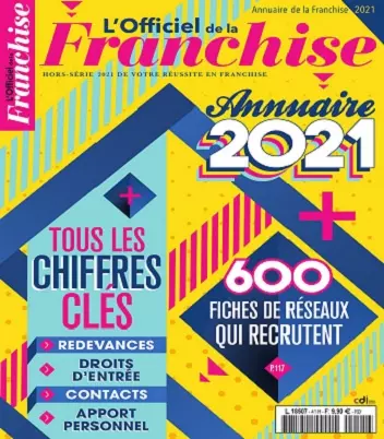 L’Officiel De La Franchise Hors Série N°41 – Annuaire 2021  [Magazines]