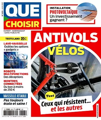 Que Choisir N°603 – Juin 2021  [Magazines]