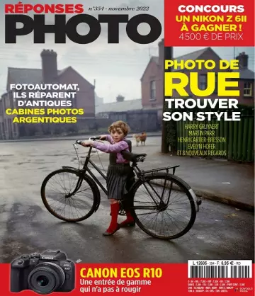 Réponses Photo N°354 – Novembre 2022  [Magazines]