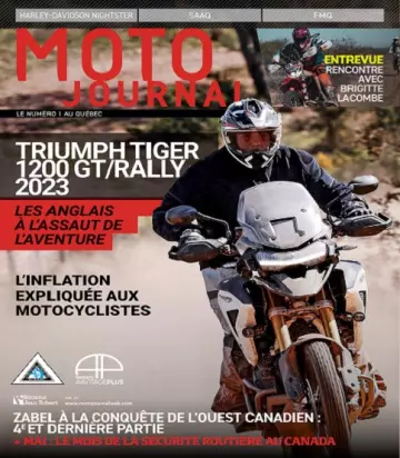 Moto Journal Québec – Mai 2022  [Magazines]