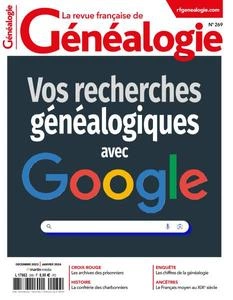 La Revue française de Généalogie - Décembre 2023 - Janvier 2024  [Magazines]