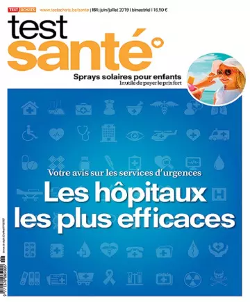 Test Achats Test Santé N°151 – Juin-Juillet 2019  [Magazines]