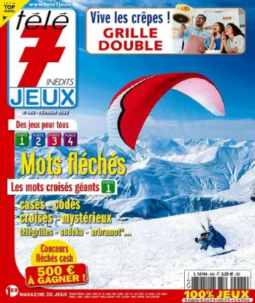 Télé 7 Jeux Inédits N°492 – Février 2022  [Magazines]