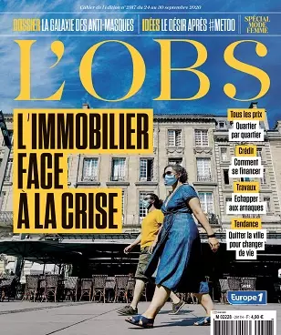 L’Obs N°2917 Du 24 au 30 Septembre 2020  [Magazines]