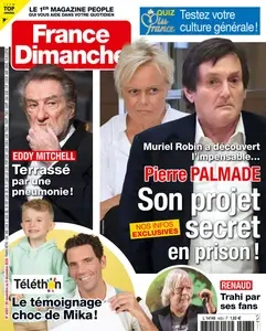 France Dimanche N.4083 - 29 Novembre 2024  [Magazines]