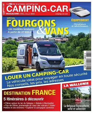 Camping-Car Magazine N°331 – Juillet 2020  [Magazines]