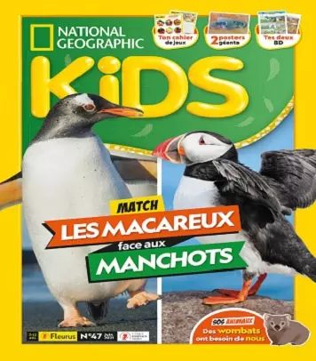 National Geographic Kids N°47 – Juin 2021  [Magazines]