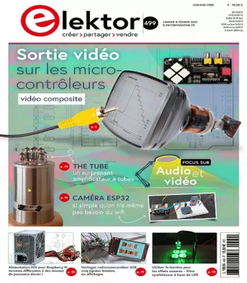 Elektor N°500 – Janvier-Février 2023  [Magazines]