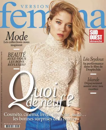 Version Femina N°907 Du 18 Août 2019  [Magazines]