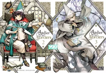 L'ATELIER DES SORCIERS (SHIRAHAMA) - VOLUMES 2 ET 3  [Mangas]