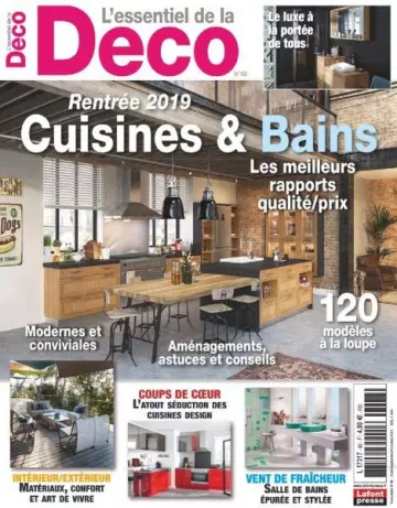 L’Essentiel de la Déco - Août-Octobre 2019  [Magazines]