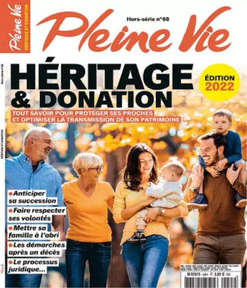 Pleine Vie Hors Série N°68 – Édition 2022  [Magazines]