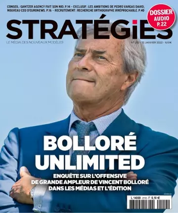 Stratégies N°2112 Du 13 au 19 Janvier 2022  [Magazines]