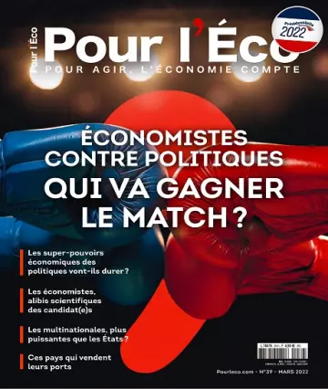 Pour l’Éco N°39 – Mars 2022  [Magazines]