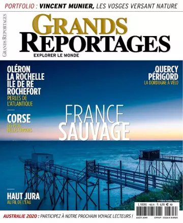 Grands Reportages N°465 – Août 2019  [Magazines]