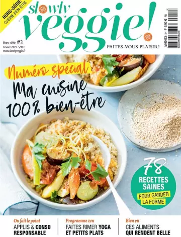 Slowly Veggie Hors Série N°3 – Février 2019  [Magazines]